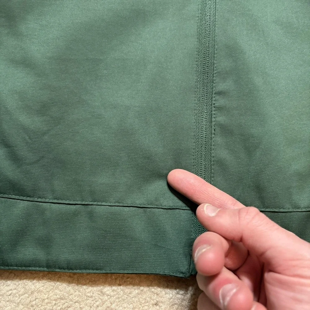 Green Bay Packers Jacket Mens‎ Large Green NFL Football Reebok Hooded Fleece